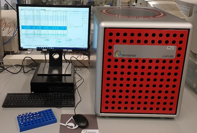 Bild Elementaranalyse Unicube Keylab