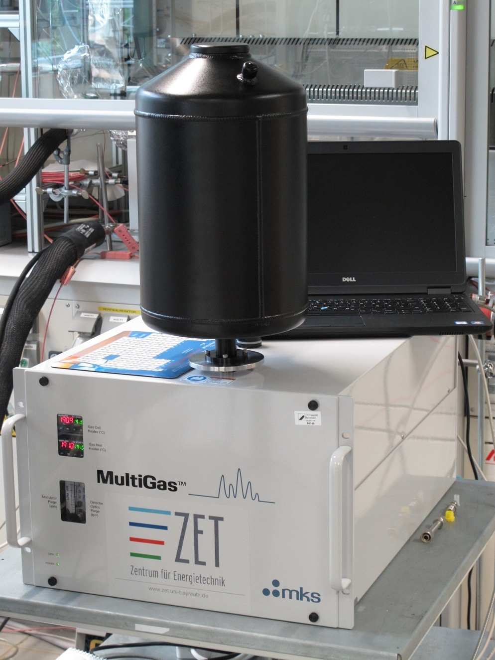 Bild Gerät FTIR Gas Analysengerät Keylab