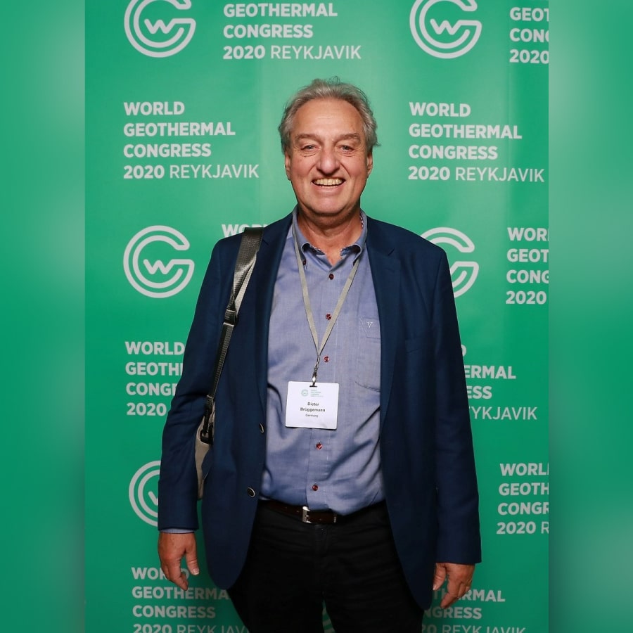 Prof. Dr.-Ing. Dieter Brüggemann beim World Geothermal Congress 2021+1