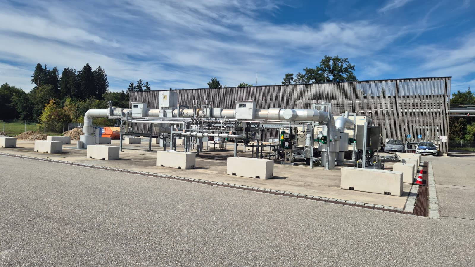 Geothermieanlage Erdwärme Grünwald in Oberhaching (Laufzorn I)